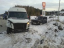 В Кинешемском районе в ДТП встретились автомобиль и автобус – двое пострадавших (ФОТО)
