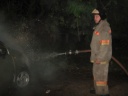 В Ивановской области ночью горел автомобиль (ФОТО)