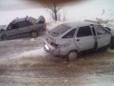 Серьезно травмированы люди в дорожной «битве» двух «ВАЗов» в Заволжском районе (ФОТО)