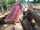 Разрушенный мост в Холуе восстановит собственник транспортного средства
