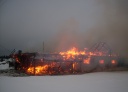 Сегодня утром в Кинешемском районе сгорела ферма
