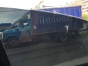 В Иванове бетонный столб «мстит» транспортным средствам: в один день в двух ДТП он повредил грузовик и автобус (ФОТО)