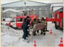 Крупный пожар в швейном цехе в Иванове