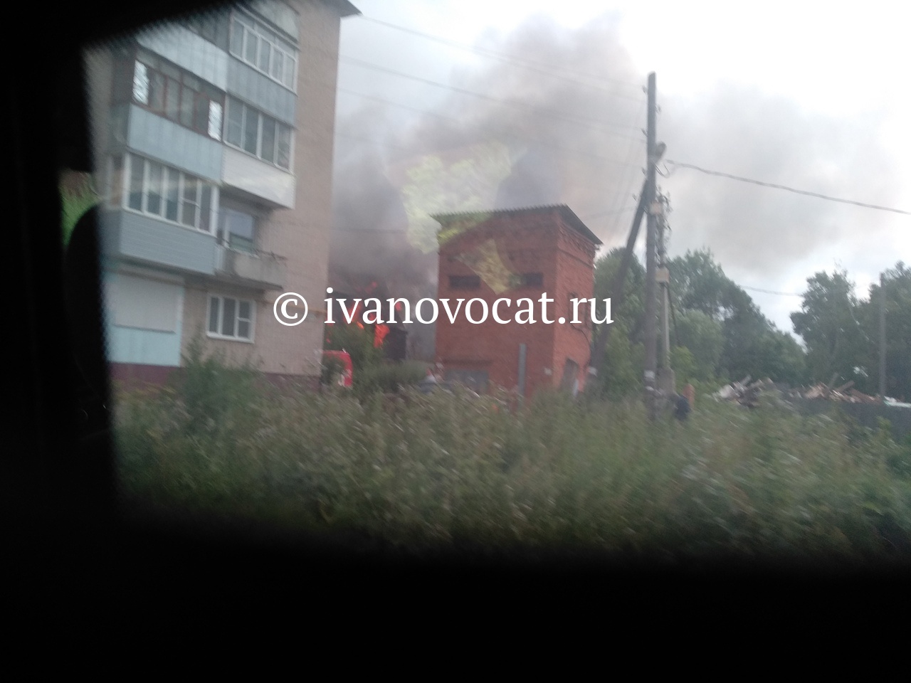 Еще один расселенный дом сгорел в Кохме (ВИДЕО, ФОТО) | 10.07.2018 |  Новости Иваново - БезФормата