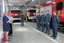 Ивановским пожарным выразили благодарность за оказание помощи попавшим в ДТП медикам (ФОТО)