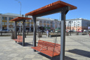 В Иванове на одной из площадей установили лавочки-качели (ФОТО)