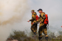Ивановские пожарные провели учения по тушению лесных пожаров (ФОТО)