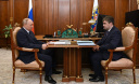 Владимир Путин провёл рабочую встречу с губернатором Ивановской области Станиславом Воскресенским (ФОТО)
