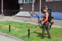 В Иванове выкашивают траву на газонах (ФОТО)