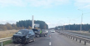 Момент столкновения двух автомобилей на автодороге Иваново-Родники попал на видео (ФОТО, ВИДЕО)