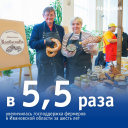 В Ивановской области за шесть лет в 5,5 раза увеличилась господдержка фермеров