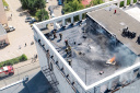 О ликвидации пожара на крыше театрального комплекса в Иванове из первых уст (ФОТО)