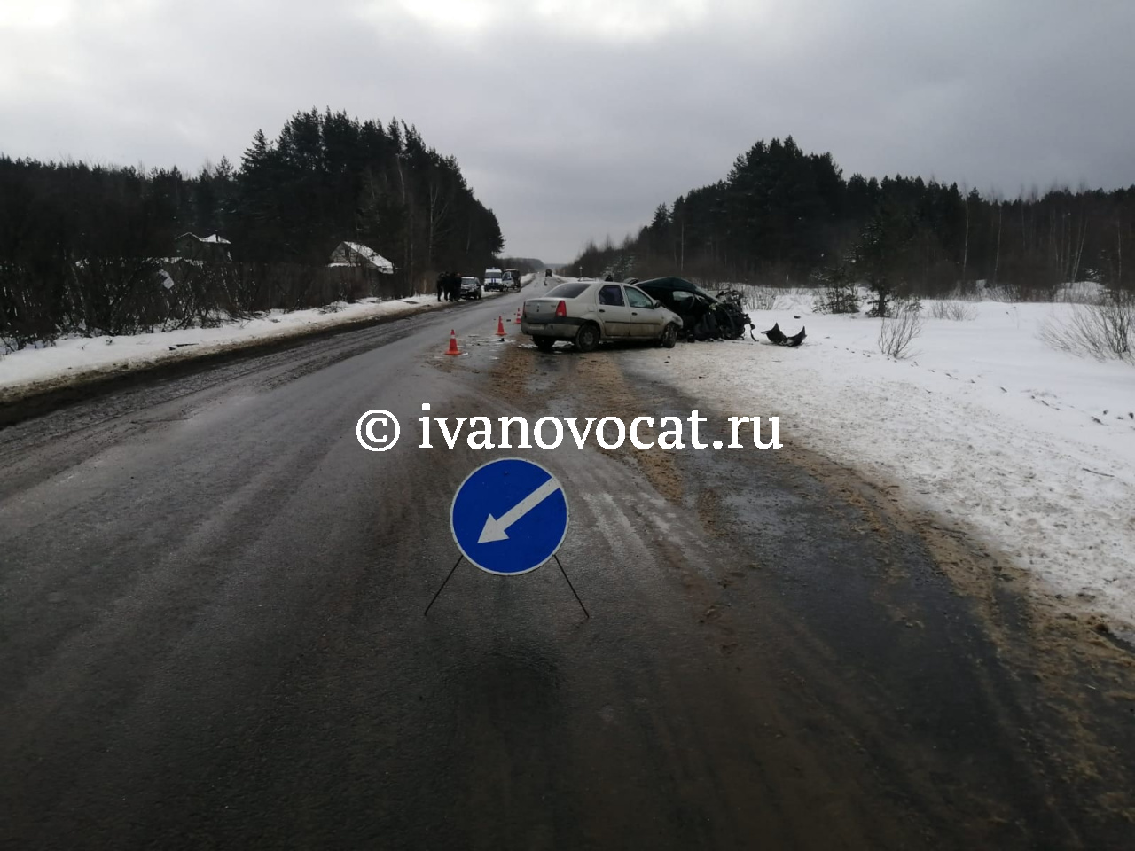 Трое пострадали в ДТП в Кинешемском районе (ФОТО) | 29.03.2022 | Новости  Иваново - БезФормата