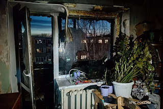 В Кинешме из-за детской шалости горели два балкона (ФОТО)   