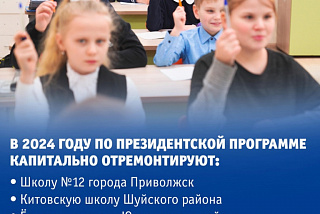 В Ивановской области 12 школ отремонтировали и преобразили за 2 года