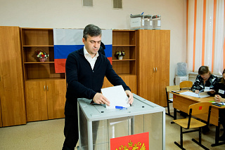 Действующий губернатор Ивановской области проголосовал на выборах (ФОТО)