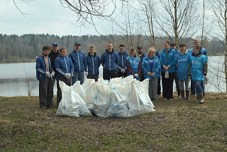 В ивановском городском парке прошел субботник