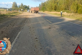 В Ивановской области столкнулись трактор и мотоцикл (ФОТО)   