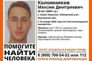 Найден, погиб\ Ведется поиск жителя Тейковского района   