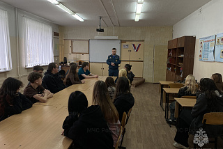 Урок пожарной безопасности для тейковских школьников (ФОТО)