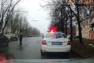 Привлечен к ответственности водитель, пытавшийся скрыться в Иванове от инспекторов ДПС (ФОТО)