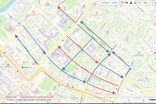 Сразу на ряде улиц Иванова вводится одностороннее движение (СХЕМА)