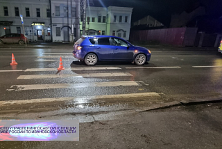 Пешеход с сочетанной травмой попала в больницу после ДТП в Иванове (ФОТО)