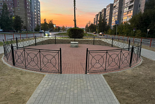 Продолжают преображать аллею Огнеборцев в Иванове (ФОТО)