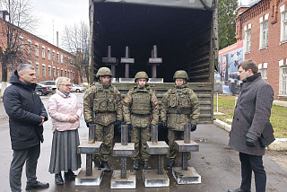 Ивановский фонд «Своих не бросаем» передал новую партию гуманитарной помощи военнослужащим (ФОТО)