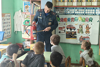 Специалисты рассказали шуйским детям о пожарной безопасности (ФОТО)