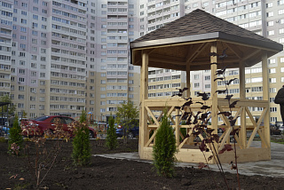 В Иванове построили карманный парк «Рождественский уголок отдыха» (ФОТО)
