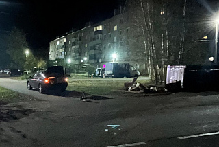 В Наволоках автомобилист наехал на пешехода (ФОТО)