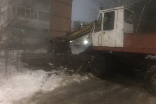 В Иванове в результате аварии несколько многоквартирных домов оставались без тепла и горячей воды (ФОТО)