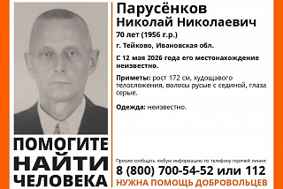Найден, жив\Пропал пожилой тейковчанин