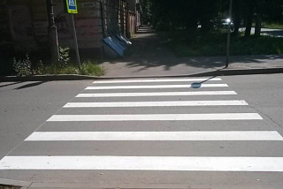 На всех пешеходных переходах у социальных объектов в Иванове нанесут разметку до 1 сентября