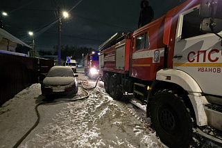 Как в Иванове бригада скорой медицинской помощи заметила пожар в частном доме. «Если бы не вы (медики), сгорели бы» (ФОТО)