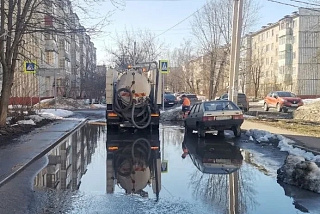 Специалисты считают ситуацию с талыми водами в Иванове некритичной  
