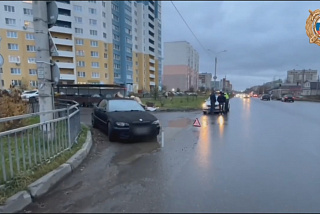 В Иванове черный BMW сбил десятилетнего мальчика на «зебре» (ФОТО, ВИДЕО)