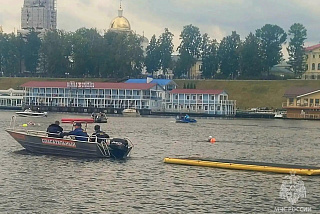Ивановские инспекторы Центра ГИМС и спасатели обеспечивали безопасность во время соревнований плаванию Swimсup Open Water