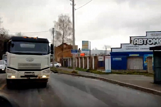 Видео с нарушением ПДД в Иванове (ВИДЕО)