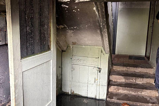 В Ивановской области в подъезде многоквартирного дома загорелась детская коляска