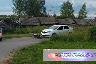 Несовершеннолетние на транспортных средствах дважды 1 июля стали участниками ДТП в Ивановской области (ФОТО)