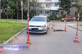 В Иванове автомобиль сбил мальчика на электросамокате (ФОТО)