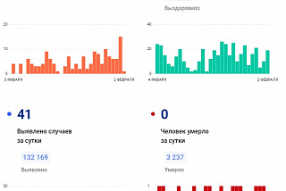 41 ковид диагноз поставили 2 февраля в Ивановской области