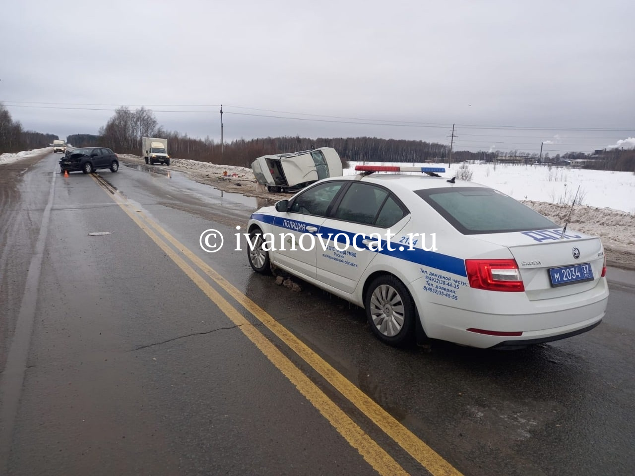 4 человека пострадали в жестком ДТП в Ивановской области (ФОТО) |  20.01.2023 | Новости Иваново - БезФормата