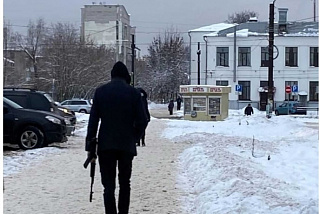 Молодой человек с оружием в руках «резонировал» Иваново (ФОТО)