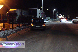Во вторник в Ивановской области зарегистрировано 3 наезда на пешеходов (ФОТО)