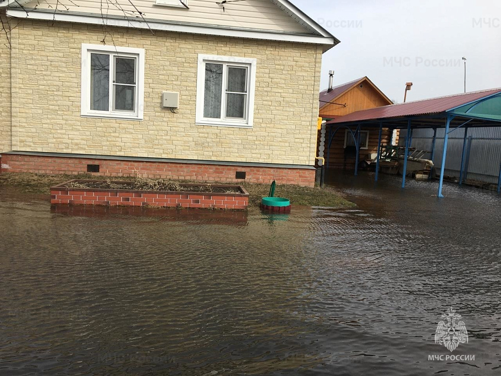 В Лухе подтопило приусадебные участки (ФОТО)