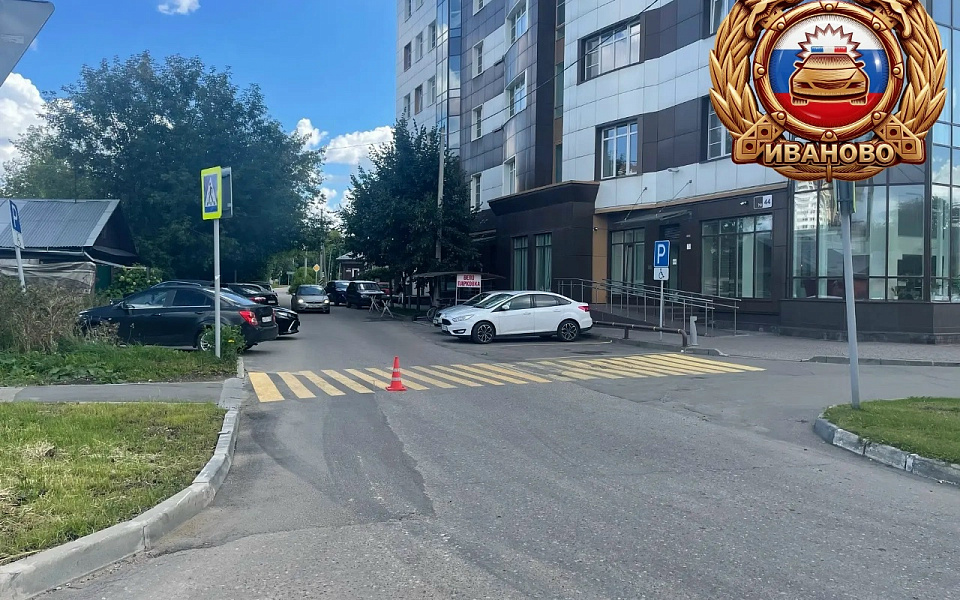 ДТП в Иванове – административные материалы составлены и в отношении автомобилиста, и в отношении велосипедистки