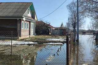 Паводок в Лухе – подтопило девять приусадебных участков